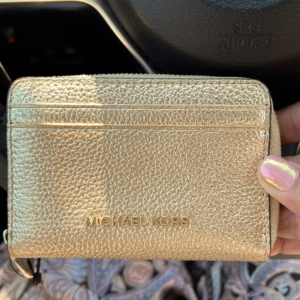 MK Gold Wallet